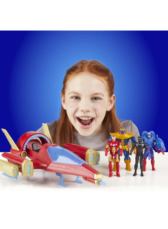 AVENGERS Avn Iron Man Repulsor Blast Battle Jet - Image 5